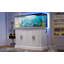 Armoire décorative, armoire de rangement, support d'aquarium avec prise de courant