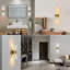 Aymee Dimmable LED Flush Mounted Wall Sconce