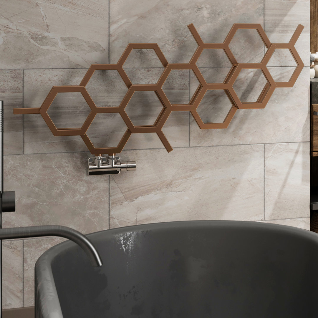Hex Horizontal, 502h x 1126w(mm), Designer Radiator