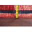 Tapis oriental rayé Gabbeh 5 x 8