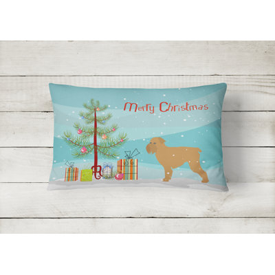 Brussels Griffon Outdoor Throw Pillow