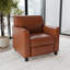 Chaise Adrey LeatherSoft avec structure aux coutures épurées-133597929-133597930