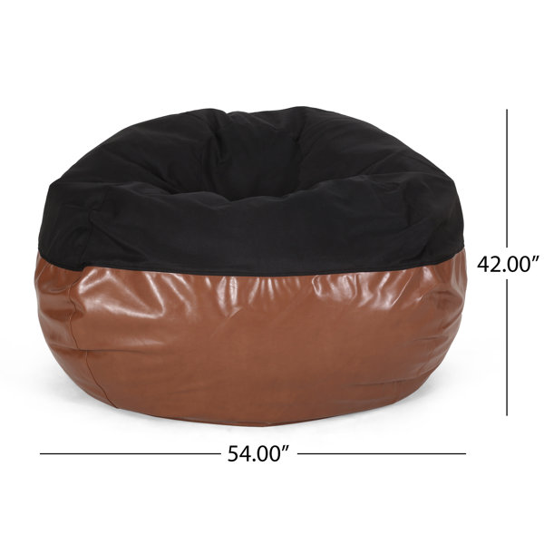 CordaRoy's Chenille Convertible Bean Bag Chair, Full Classic, Charcoal 