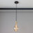 Voronoi II 1 - Light Brass Single Pendant