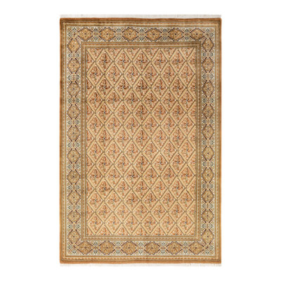 Classic One-of-a-Kind 6' 2" X 9' 1" Hand Knotted Area Rug