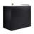 Reception Desk L-Shaped Front Counter Table 55.12 in Black Office Table