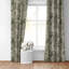 Ensemble de 2 rideaux en coton Dolce Spring Green-109878596