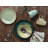 NATURE COLLECTION 16 Piece Porcelain China Dinnerware Set - Service for 4