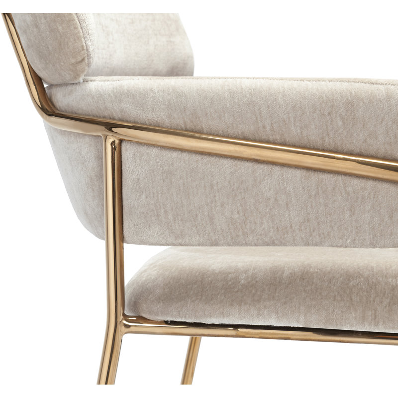 Marino Bar Stool, Beige Latte, Counter Stool (27" Seat Height)