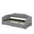 Twin XL To King Extendable Upholstered Daybed With Drawers And LED Light-348767121