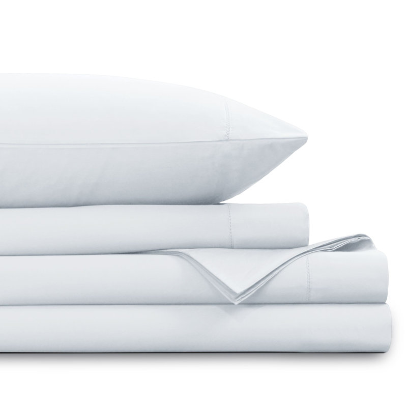 1000 Thread Count Egyptian-Quality Cotton Sateen Extra Deep Pocket Sheet Set, King Sheet Case Pack with 3 Additional Pieces