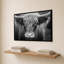 «Cow Nose BW» par Nathan Larson - Impression sur toile-1209663350-1209663345