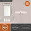 Barre d'éclairage de salle de bain 2 lumières Atley-1443083219