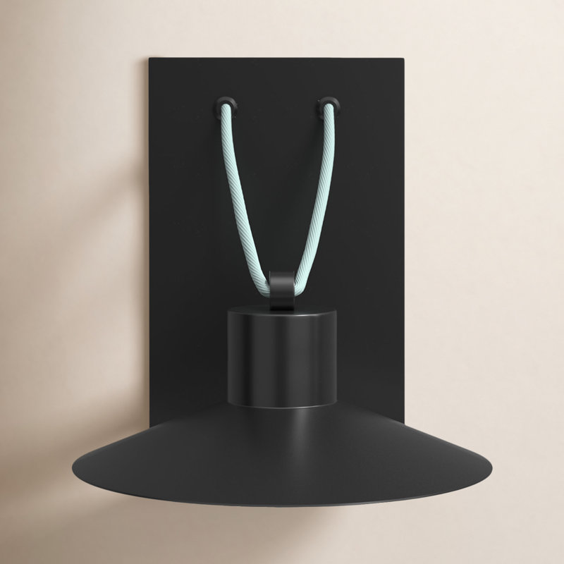 Saheli Steel LED Wall Light, 8.25" H x 7.25" W