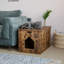 Meuble pour animal de compagnie Eco Brown, brun rustique