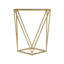 TABLE D'APPOINT CRÉATIF SIMPLE EN VERRE