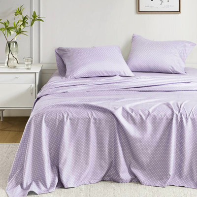 Taupe Queen Floral Comforter , Bed In A Bag With 2 Shams, 1 Flat Sheet, Fitted Pillowcases, Soft Brushed Microfiber Print, 100% , Machine Washable Size And Sheets, Filling, Watercolor Design,