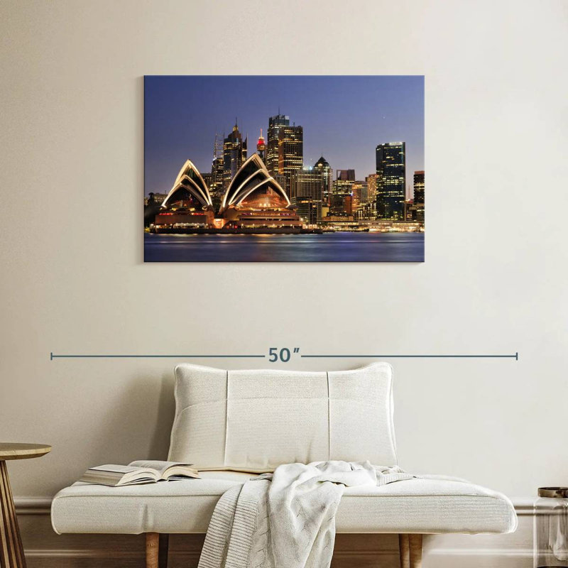 Sirci illuminé Sydney, H 24 po x l 36 po