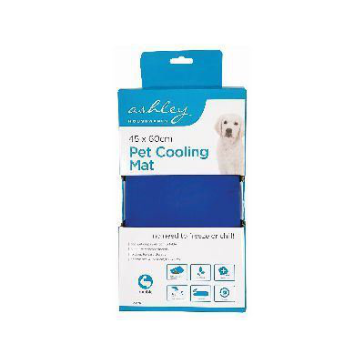 Ashley Pet Cooling Mat - Blue, 45cm H x 1cm W x 60cm D