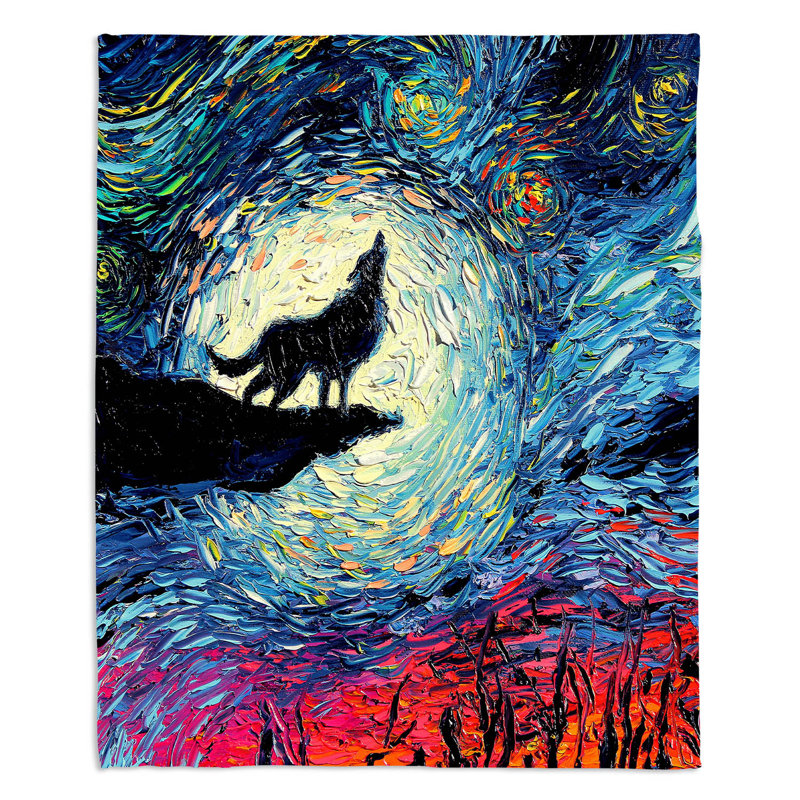 Hand Woven Throw Blanket, 68" x 80"