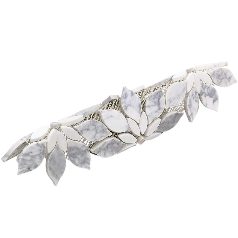 Wildflower Marble Tile, Winds Breath