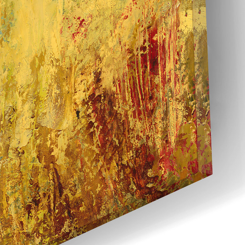 «Country Side No 2» par Linda Nickell, H 12 po x l 12 po x P 0,13 po
