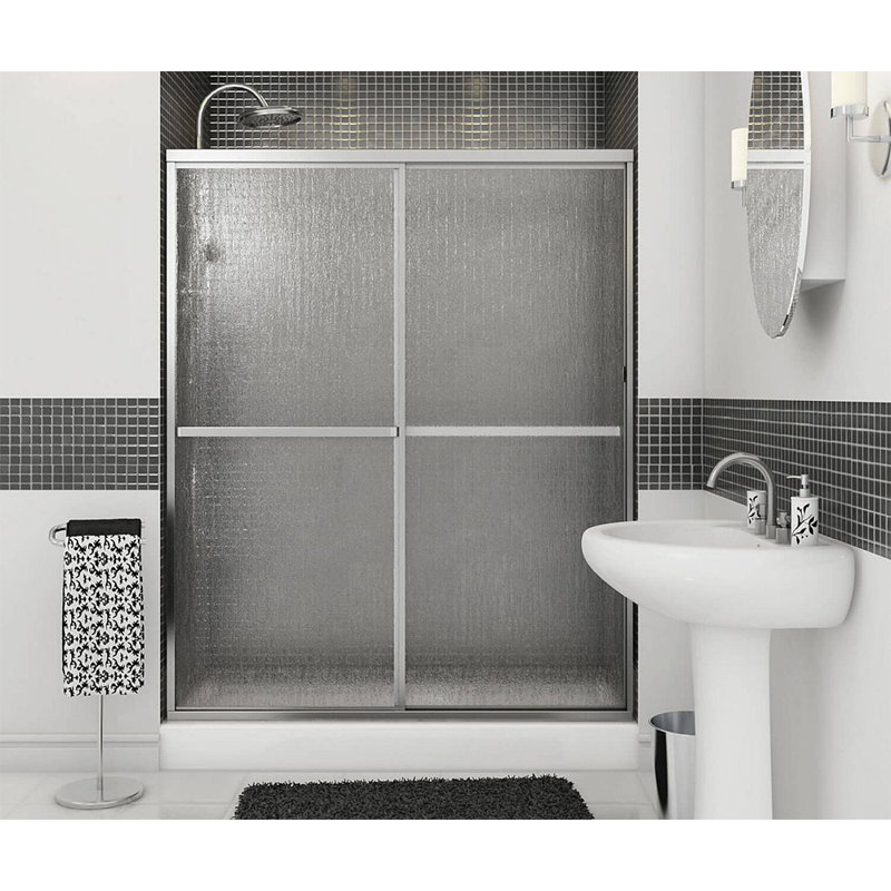 Polar 54" x 68" Double Sliding Framed Shower Door