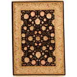 Shamas Hand Woven Silk and Wool Oriental Area Rug