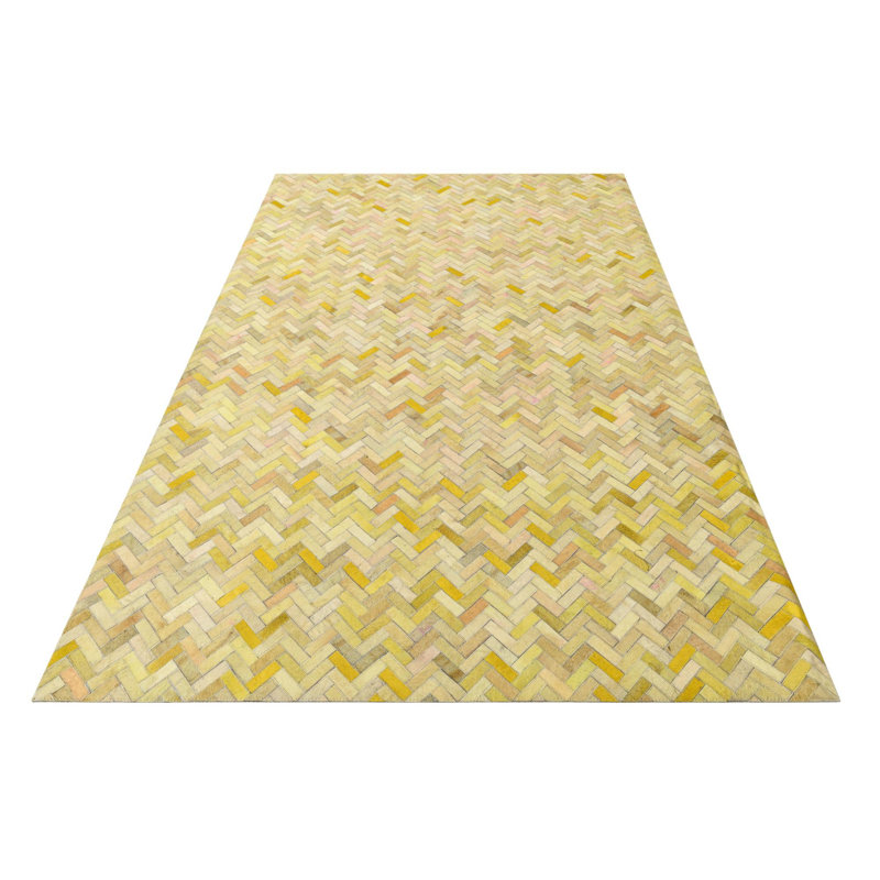 Purdue Yellow Rug