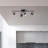 26'' 4 -Light Fixed Track Track Kit with Dimmable and Adjustable Head