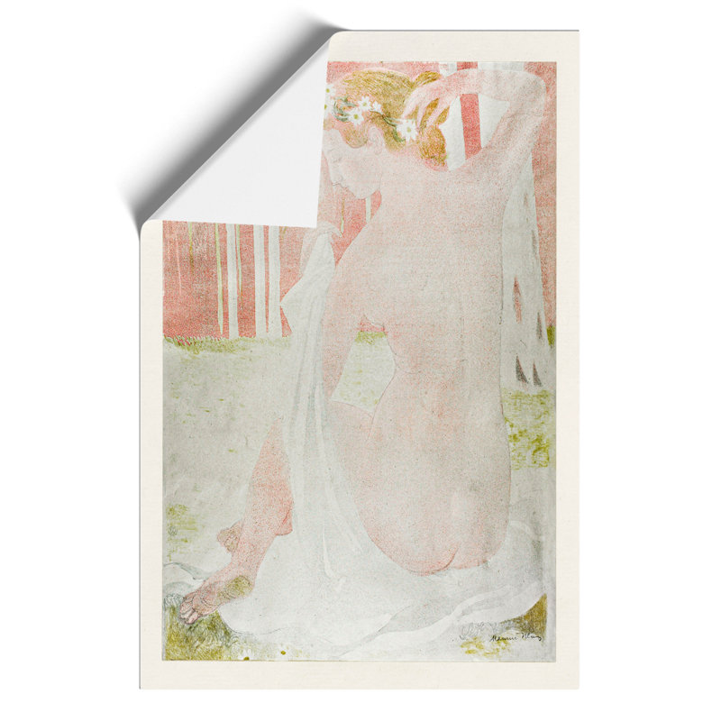 Nymph Crowned with Daisies by Maurice Denis - Frameless Print, 30cm H x 21cm W x 0.1cm D