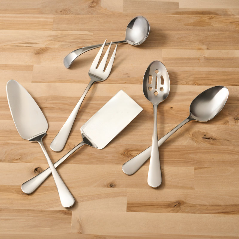 Riley 18/0 Stainless Steel 6 Piece Serving Set