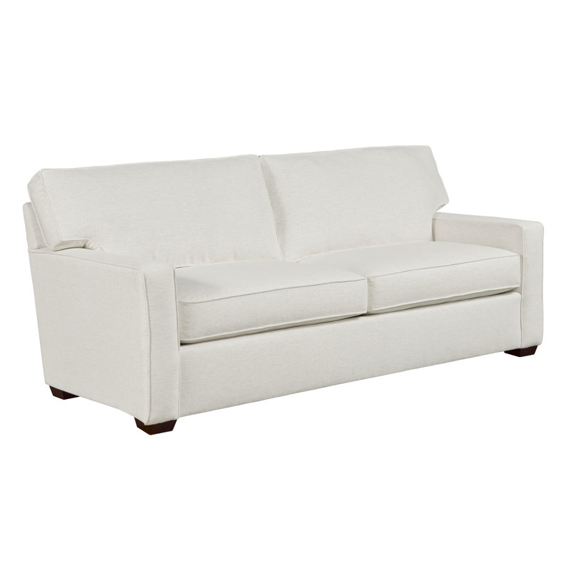 Canapé rembourré Taylor, Chenille Nompton Snow Crypton®