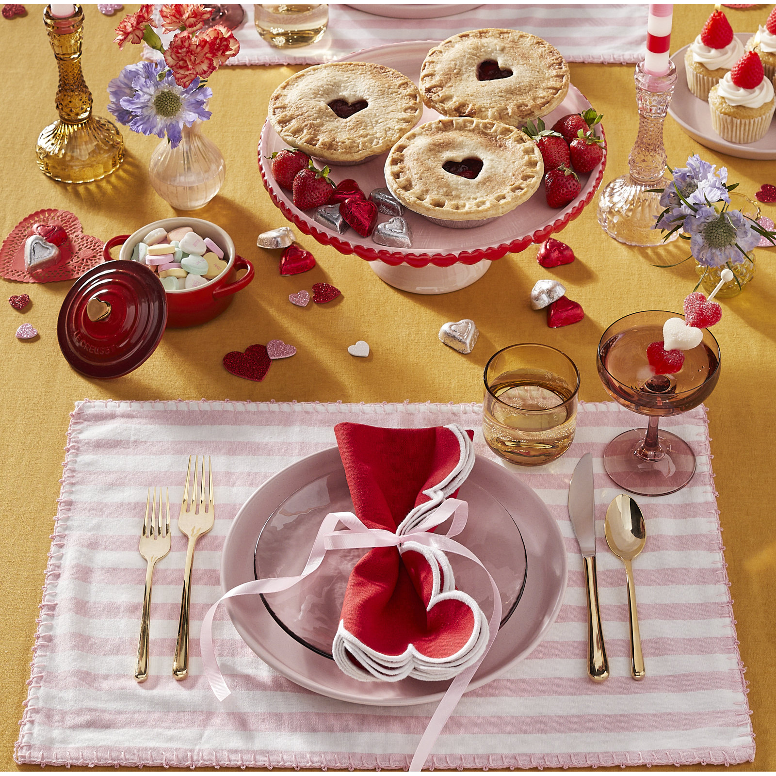 Le Creuset L’Amour Stoneware Mini Cocotte, Cerise
