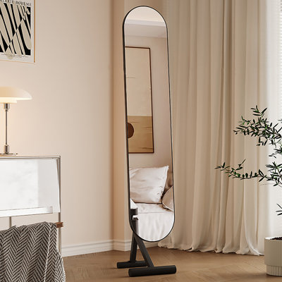 Miroir pleine grandeur moderne et minimaliste