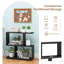 Brenae Geometric Bookcase-650465196