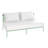 Riad 73'' Wide Powder Coated Aluminum Patio Sectional with Cushions-28079001-28079032-28079150