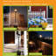 Solar Post Light 150cm Integrated LED Outdoor Floor Lamp