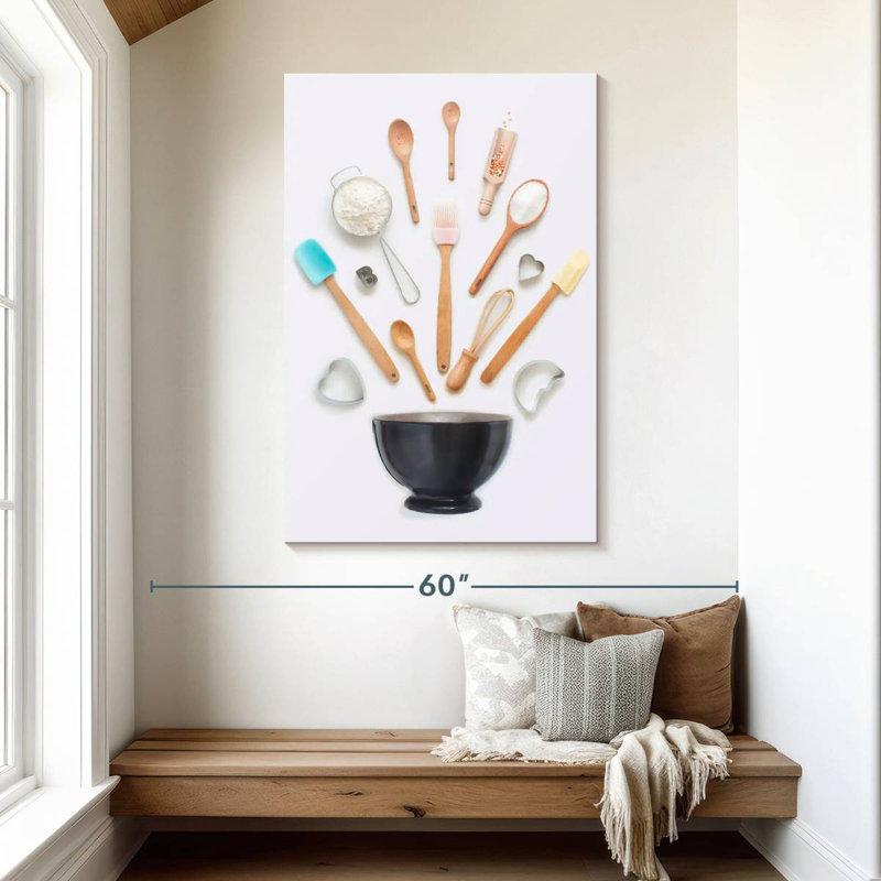 Senne Baking Utensils, 48" H x 32" W
