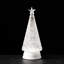 Cône de Noël 12,25 po, blanc