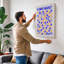 Flower Market Beijing Mid-Century - Wrapped Canvas-982094066-982093964