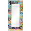 Miroir mural moderne biseauté