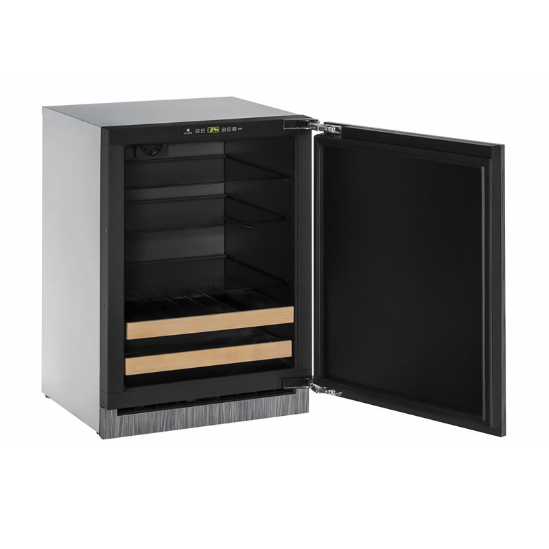 U-Line 23.62'' W Built-In Beverage Cooler with Wine Storage