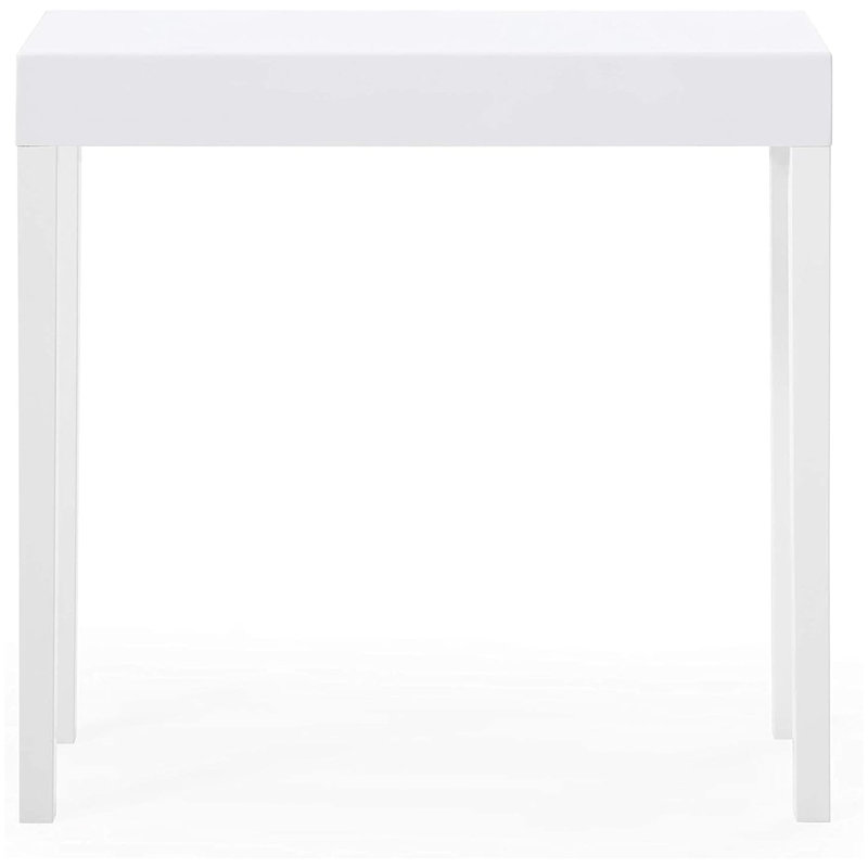 Modern Amy Console Table, Sofa Table, White