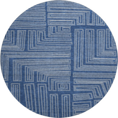 Premium Machine Washable Harrietstown AMF1045 Geometric Rug