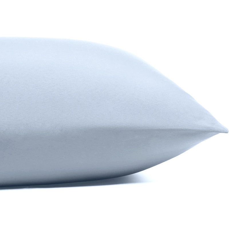 Ensemble de draps 100 % coton à fibres longues haut de gamme Milano à contexture de 1000 fils, Bleu