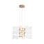 Luminaire suspendu à 3 niveaux DEL doré doré doré Golden Lighting