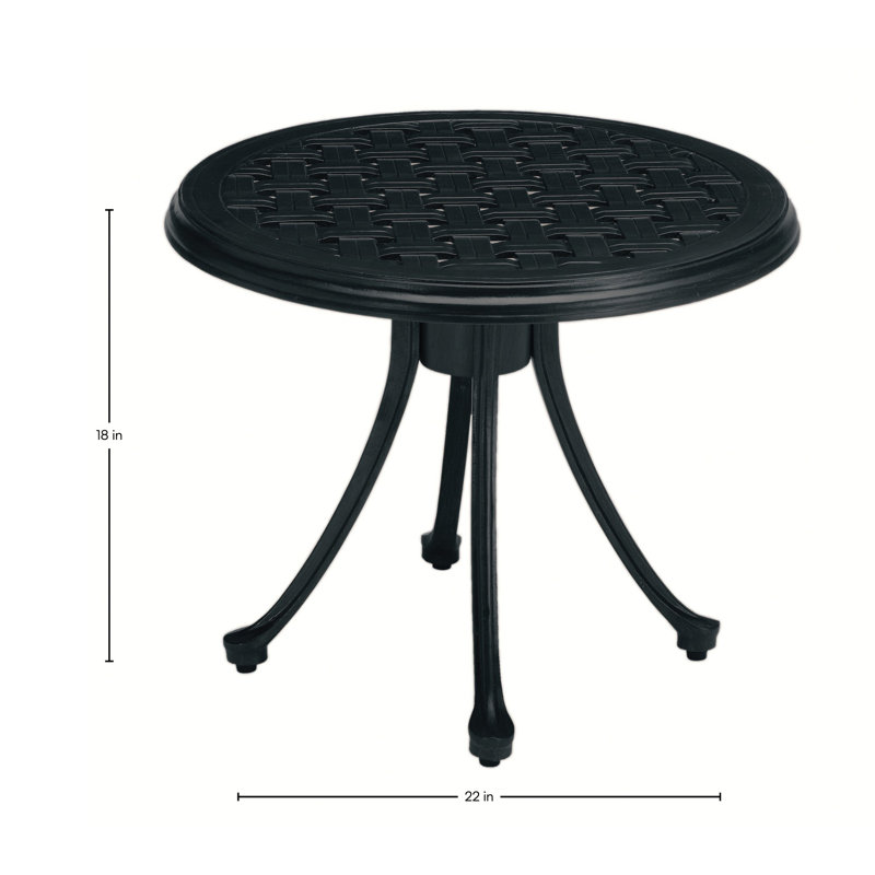 Provance Outdoor Chat Table, Ancient Earth