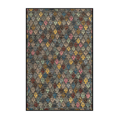 Tapis abstrait moderne 4472