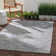 Solid Blue Handwoven Handwoven Indoor/Outdoor Rug